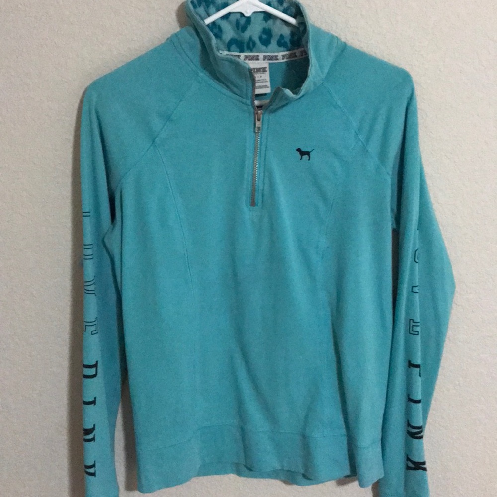 Pink brand quarter zip up
